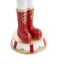 Weihnachtsdekoration KINNARI 80 cm Nussknacker Rot / Weiß_1175231