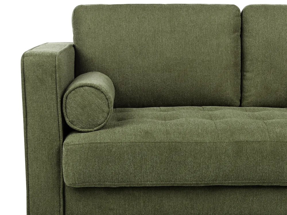 Sofa Set 4-Sitzer NURMO Stoff Dunkelgrün_896067