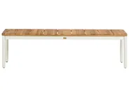 Gartenbänke 2er Set GIOVINAZZO 32 cm Akazienholz Braun_1124715