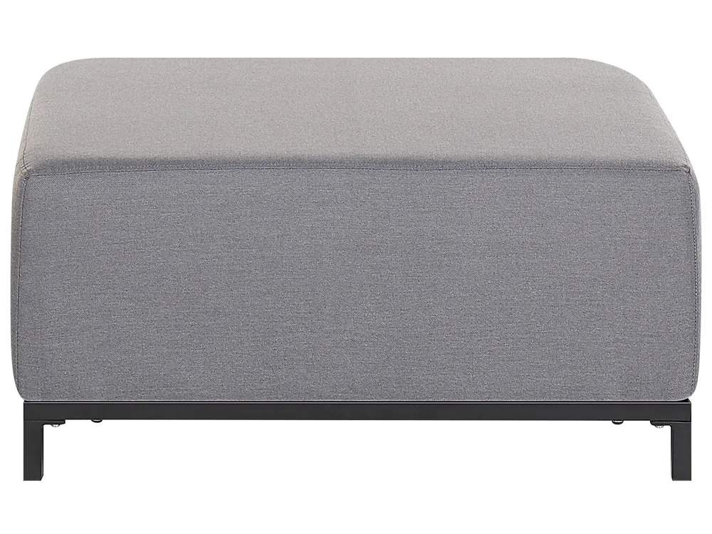 Ottoman ROVIGO Fabric Grey_795295