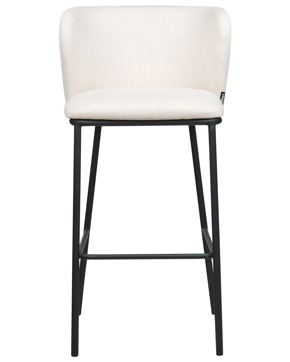 Set mit 2 Barstühlen MINA Cremeweiß_1030042