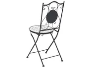 Bistro Set COLLIO Metall Schwarz_1066084