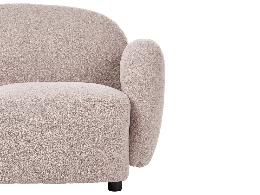 Bank 2-zits JULE Bouclé Beige_1125946