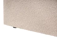 Bett mit Stauraum VION Bouclé Beige 160 x 200 cm_1042727