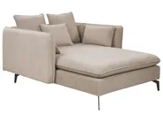 Chaise Longue CHARMES Fabric Taupe_894579