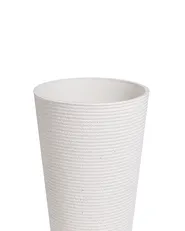 Set of 2 Plant Pots MEUM 35 cm White_1133026