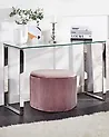 Konsolentisch TILON Sicherheitsglas Silber