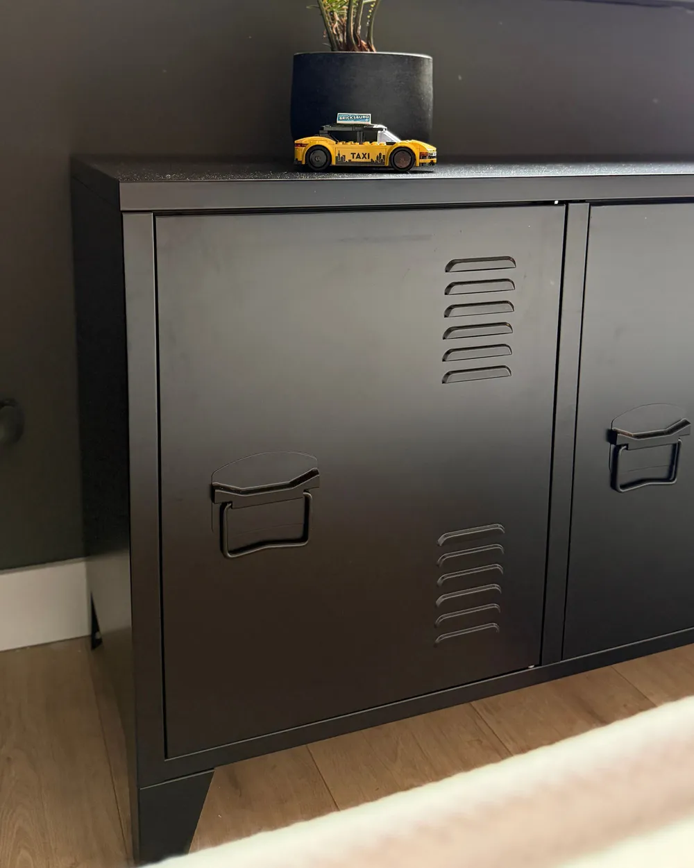 Büroschrank CARDIFF Metall Schwarz_1123427