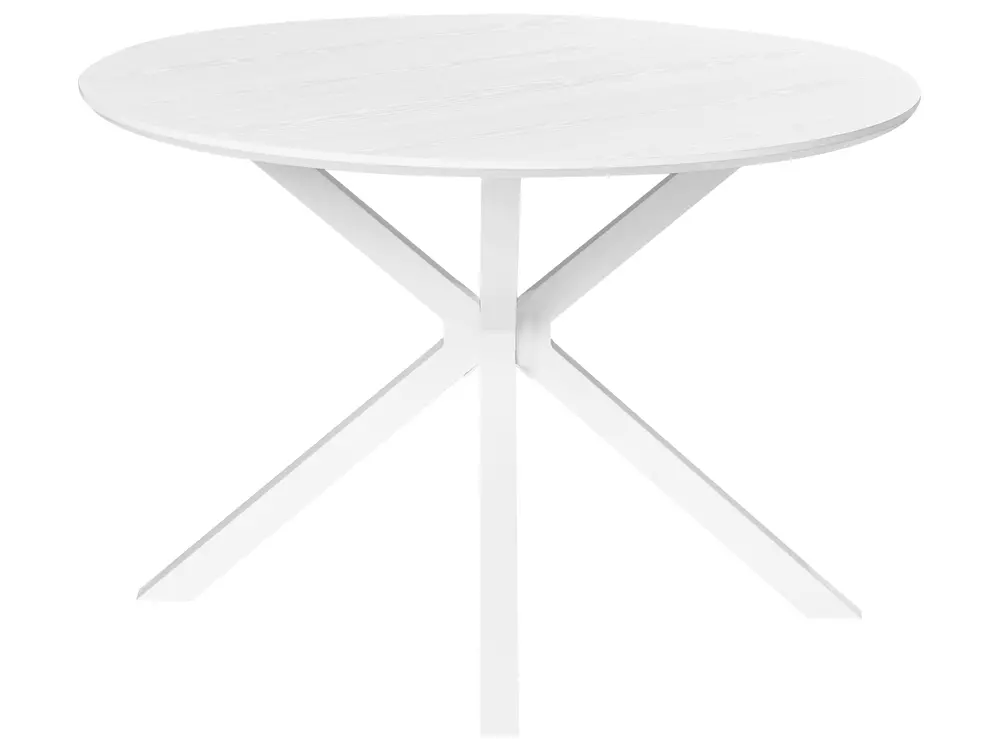 Dining Table FITZROY White 120 cm 120 cm_1001913