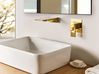 Wandmontierte Waschtischarmatur KARUAY Messing Gold