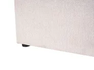 Krevet s prostorom za pohranu NANTERRE Tkanina Svijetlo bež 120 x 200 cm_1084480