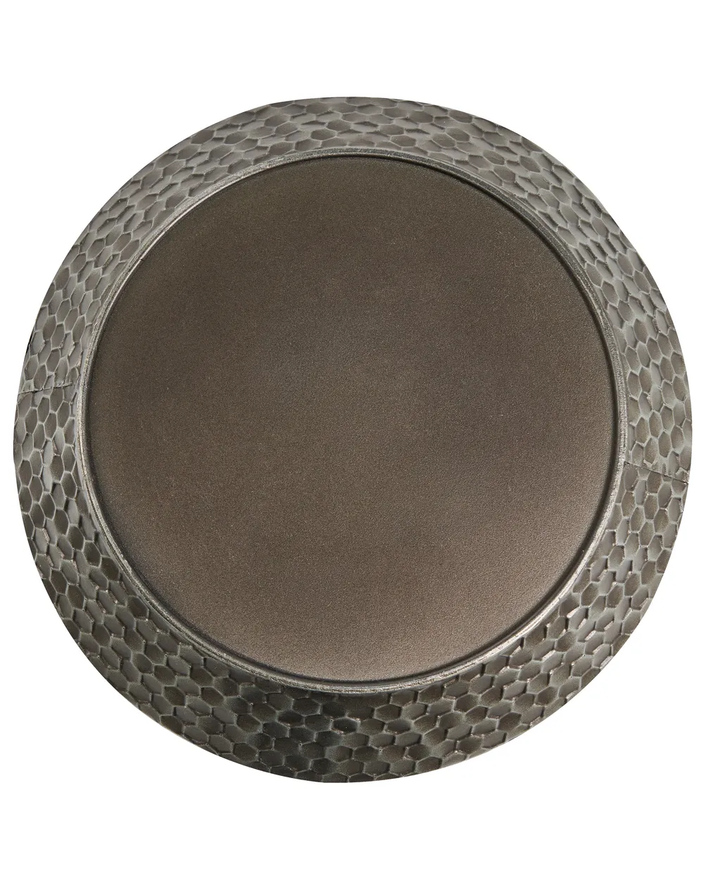 Elevated Plant Pot ALDOVANDRA 34 cm Metal Black_1117307