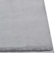 Kunstfellteppich MIRPUR Grau 80 x 150 cm_858857