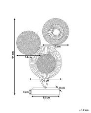 Dekofigur URANIUM Metall Silber_777818