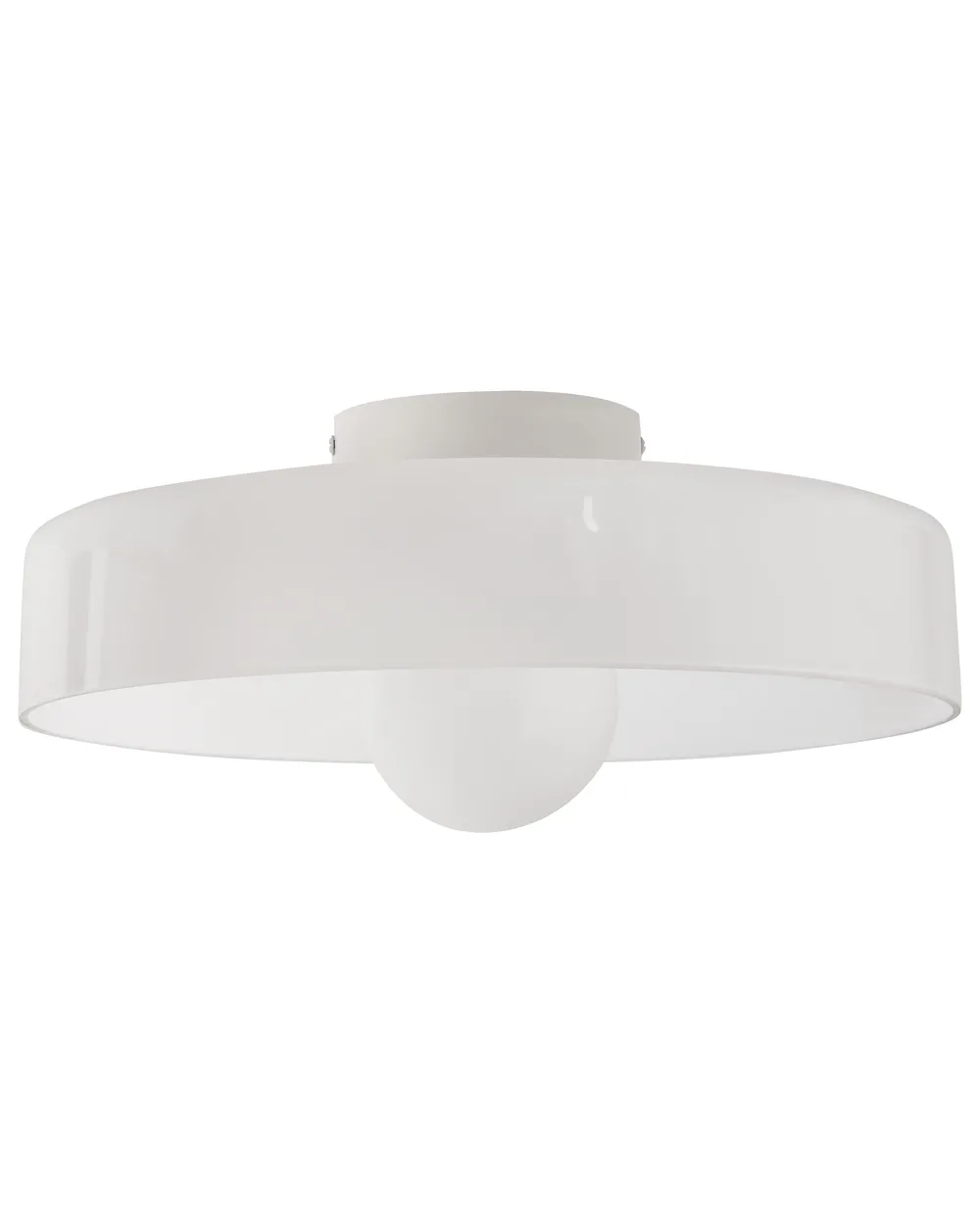 Deckenlampe LUGUSE Glas Weiß