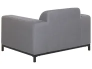 Garden Lounge Set with Table 5 Seater ROVIGO Grey_795327