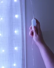 Lichtervorhang Smart LED mit App KULUSUK 150 x 320 cm Bunt_936086