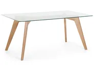 Esstisch HUDSON II Transparent 180 cm 90 cm Glas_1103902