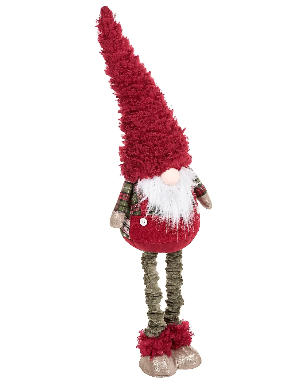 Weihnachtsdekoration 2er Set SARAMO 70/71-102 cm Zwerg Rot_1175448