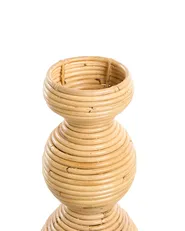 Dekovase GERACE 70 cm Rattan Naturfarben_1077407