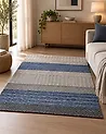 Teppich AKKAYA Blau 160 x 220 cm Wolle