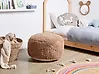 Pouf KANDHKOT Baumwolle Braun