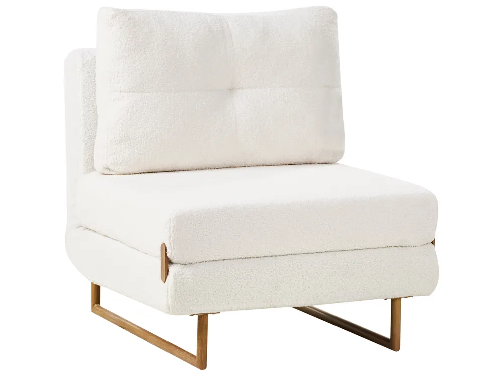 Sofa Set 6-Sitzer JERSLEV Bouclé Cremeweiß_1013874