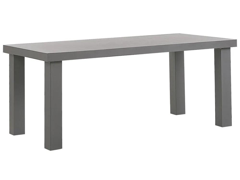 Gartenmöbel Set mit Bänken 4-Sitzer TARANTO Beton Grau_775835