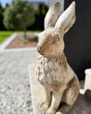 Gartenskulptur NEIVE Hase Beige_1071980
