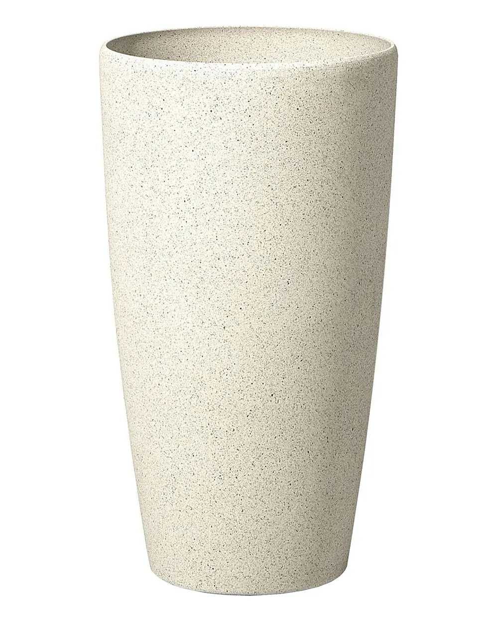 Blumenkübel ABDERA 31 cm Hellbeige