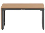 Hoekloungeset met tafel 4-zits PIENZA Lichtbruin/grijs linkszijdig_1003104