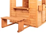 Garten Spielhaus AMPELIKO Tannenholz Braun_955699