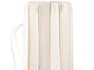 Sonnenliege mit Kissen FANANO mit Relaxfunktion Akazienholz Braun_863047