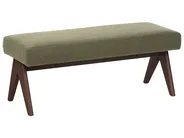 Sofa Set TAMRE Bouclé Grün / Dunkelbraun_985321