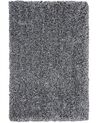 Zottelteppich CIDE Schwarz / Weiß 140 x 200 cm