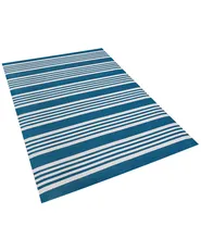 Outdoorteppich ELURU Blau 120 x 180 cm_817123