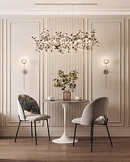 Set of 2 Dining Chairs COVELO Velvet Mint Green_1150879