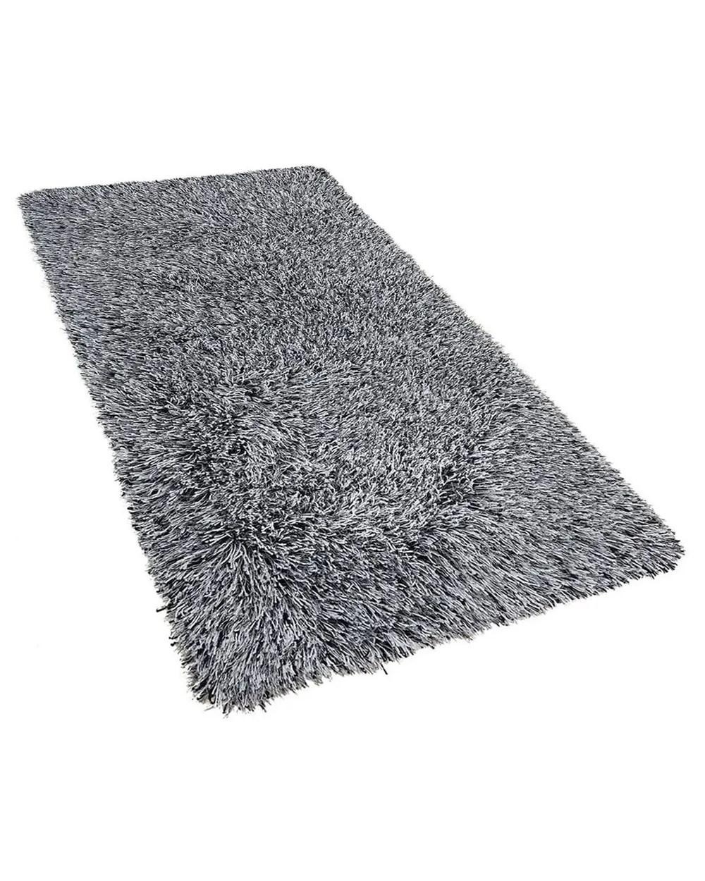 Shaggy-Teppich CIDE Schwarz / Weiß 80 x 150 cm_805924