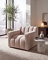 Sessel AGERUP Bouclé Beige