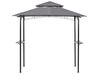 Pavillon NARO 240 cm 148 cm Metall Grau