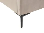 Ottoman Bed SEZANNE Velvet Taupe 160 x 200 cm (EU King Size)_916844