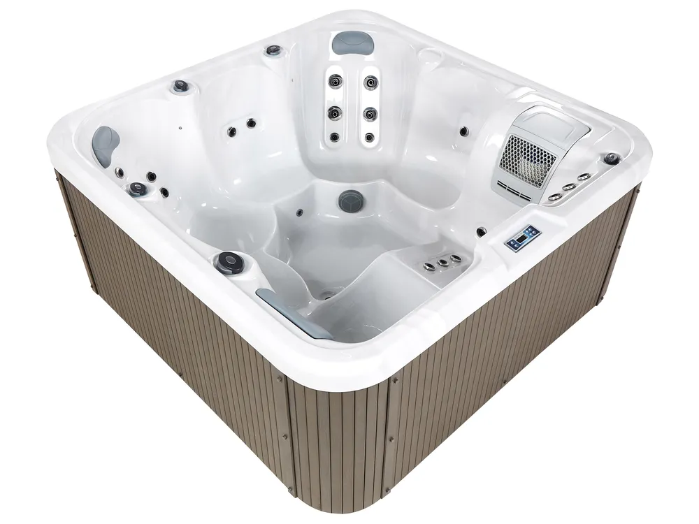 Outdoor Whirlwanne mit LED CALIMA Weiß