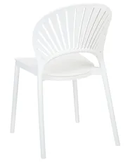 Set of 4 Garden Chairs OSTIA White_862733