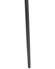 Esszimmerstuhl 4er Set GLENDIVE Stoff Hellblau_929008