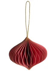 Weihnachtsbaumschmuck 18er Set SUSA Papier Rot_1030597