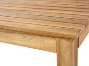 Lounge Set mit Tisch 4-Sitzer PACIFIC Akazienholz Schwarz_783527