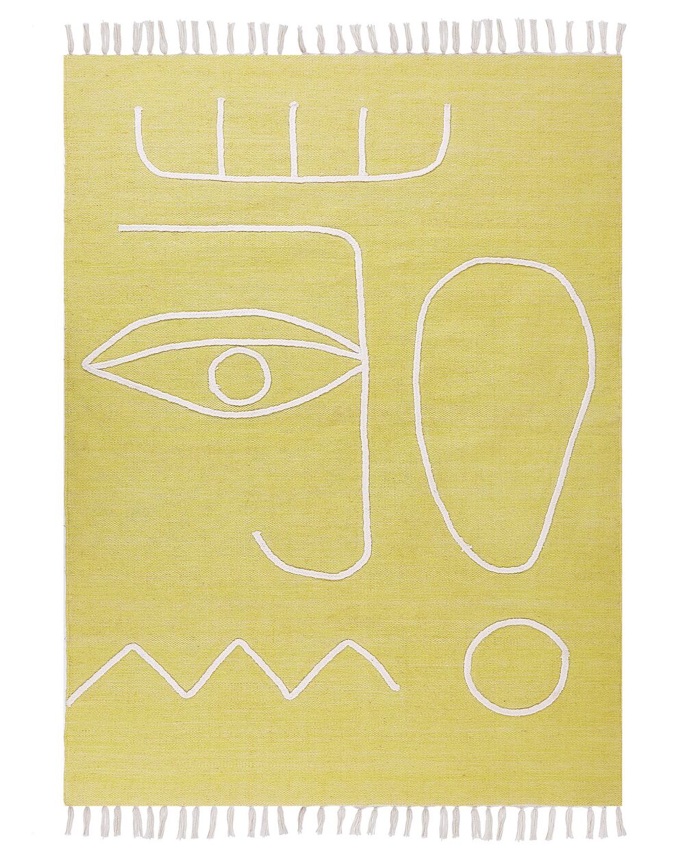 Outdoor Rug YAVU Yellow 140 x 200 cm