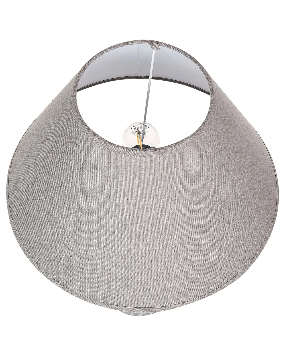 Tischlampe AGEFET Keramik Grau_898015