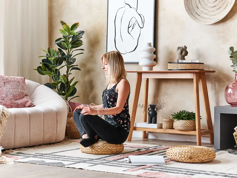 Pouf WAHOO Wasserhyazinthe Beige_825242