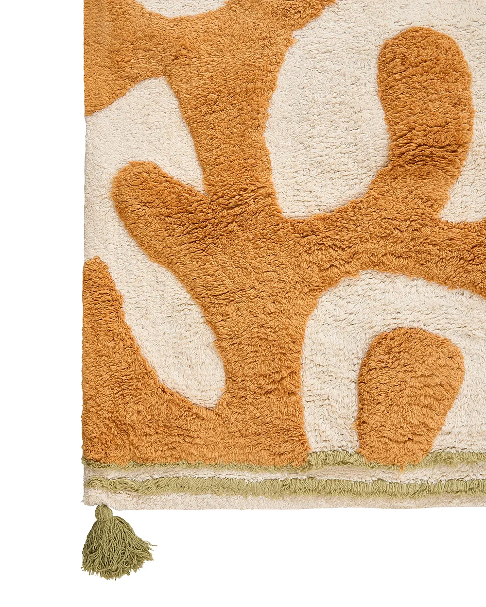Kindervloerkleed JAJPUR  Lichtbeige 140 x 200 cm Katoen_1155048